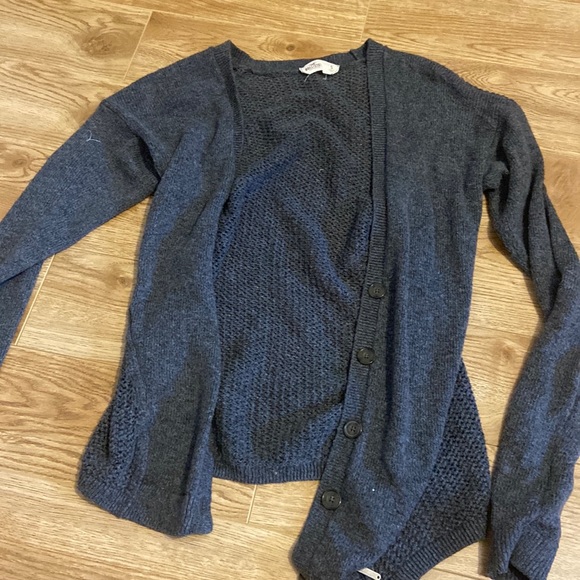 Grey Hollister cardigan